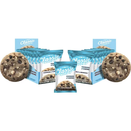 Vista 41 de Galletas de brownie Classic Cookie suavemente horneadas en forma redonda, 2 cajas, 16 galletas envueltas individualmente