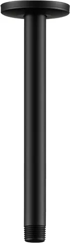 Vista 14 de OFFO Brazo de ducha con brida, oro brillante de 3 pulgadas, cabezal de ducha de lluvia de repuesto, brazo recto, montado en techo para cabezal