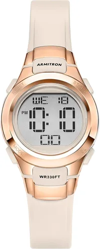 Vista 13 de Armitron Sport 45/7012 - Reloj cronógrafo digital para mujer con correa de resina
