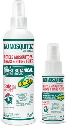 Vista 13 de Repelente botánico de insectos sin mosquitos, eficaz para mosquitos, mosquitos y moscas que muerden, hecho a mano y sin DEET, fórmula no grasa