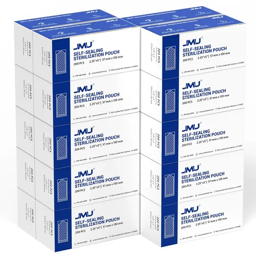 Vista 14 de JMU Bolsas de esterilización autosellantes 3.5 "x 10", bolsas de esterilización 200 por caja