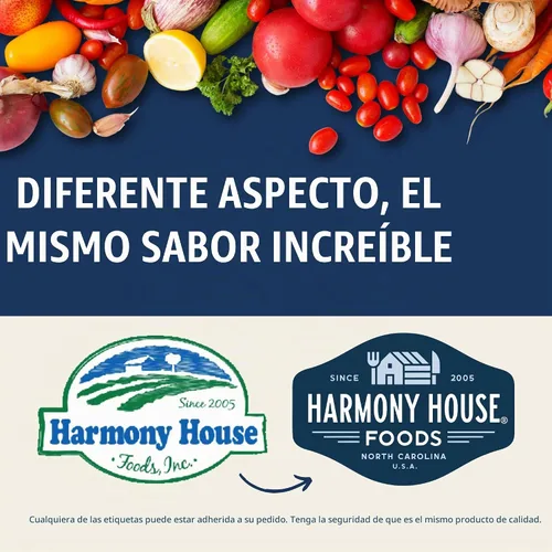Vista 6 de Harmony House Chalotas deshidratadas prémium (8 onzas, tarro de tamaño de cuarto de galón)