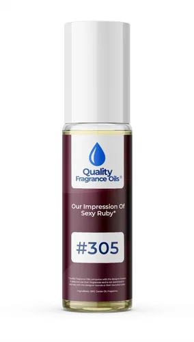 Vista 138 de Quality Fragrance Oils ' Noir de Noir Impression #132 Aceite de perfume de larga duración, sin alcohol, aroma fuerte, 0.3 fl oz roll-on