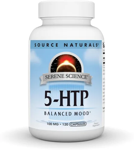 Vista 7 de Source Naturals Serene Science 5-HTP, suplemento dietético sin OMG, 200 mg - 30 cápsulas