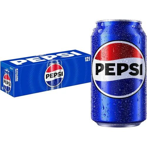 Vista 12 de Pepsi Mini latas de soda de azúcar real, mini latas de 7.5 onzas, (paquete de 10) (el embalaje puede variar)