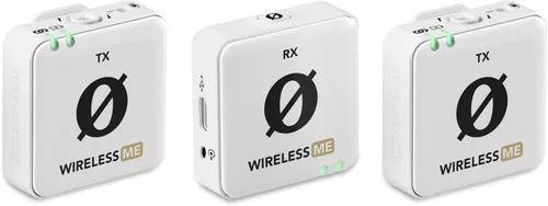 Vista 12 de RØDE Sistema de Micrófono Inalámbrico ME Dual Set Ultra Compacto con Micrófonos Integrados, Tecnología GainAssist y Alcance de 100m para Filmación