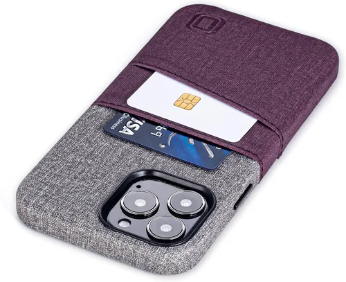 Vista 16 de Dockem Funda tipo cartera para iPhone 13 con placa metálica integrada para montaje magnético y 2 bolsillos para tarjetas de crédito: Luxe M2, piel