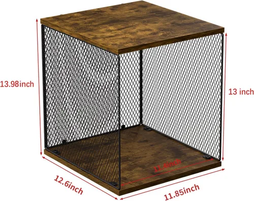Vista 7 de 2 Cubos de Estante Soporte para Discos de Almacenamiento - Caja Organizadora de Almacenamiento Visualizable para Álbumes de Vinilo de 80-110