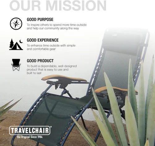 Vista 4 de TravelChair 2179SS Lounge Lagarto, sal y pimienta