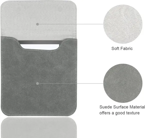 Vista 6 de WALNEW Funda protectora de 7 pulgadas para Kindle Oasis de 10ª generación 2019/9ª generación 2017, color gris