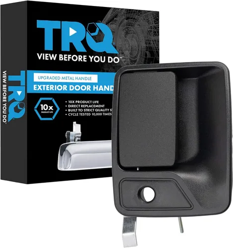 Vista 50 de TRQ Manija de puerta exterior delantera derecha cromada para el lado del pasajero compatible con Chrysler 300 Dodge Journey 2011-2020