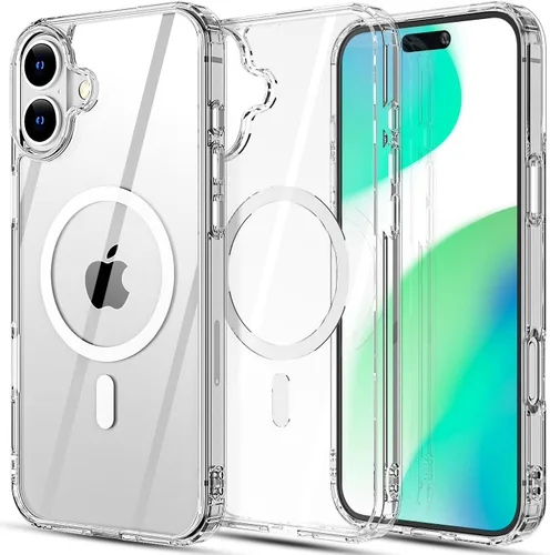 Vista 10 de AICase Funda para iPhone 13 Pro Max [compatible con Magsafe], protección magnética resistente contra caídas, cuerpo completo, a prueba de golpes, a