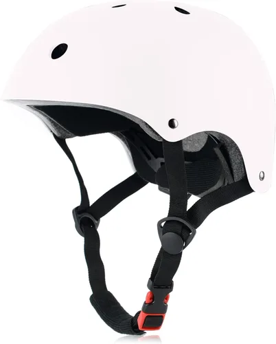 Vista 12 de Casco de bicicleta para niños, ajustable y para múltiples deportes, desde niños pequeños hasta jóvenes, 3 tallas
