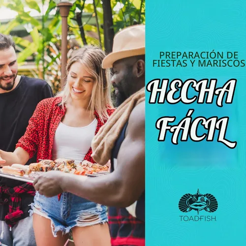 Vista 2 de Juego de herramientas para mariscos Toadfish Cangrejo y Langosta - 2 cascadores de concha con cortadores y 4 tenedores de uso múltiple - Agarres