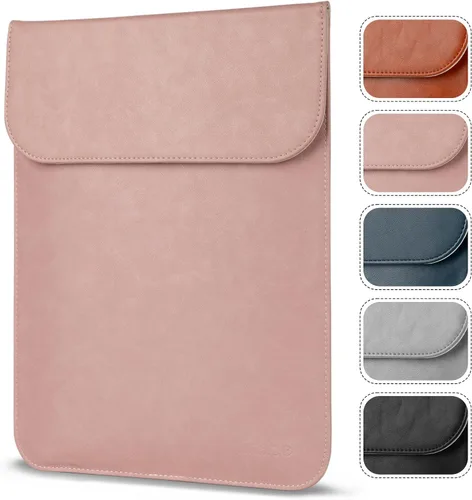 Vista 9 de Allinside Funda para portátil de 13 pulgadas para MacBook Neo, Air 13/Pro Marrón