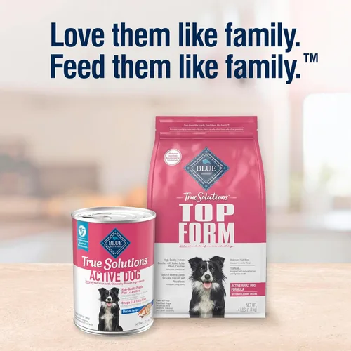 Vista 9 de Blue Buffalo True Solutions Active Dog Wet Dog Food for Active Adult Dogs, Made with Natural Ingredients, Chicken, 12.5-oz. Cans (12 Count)