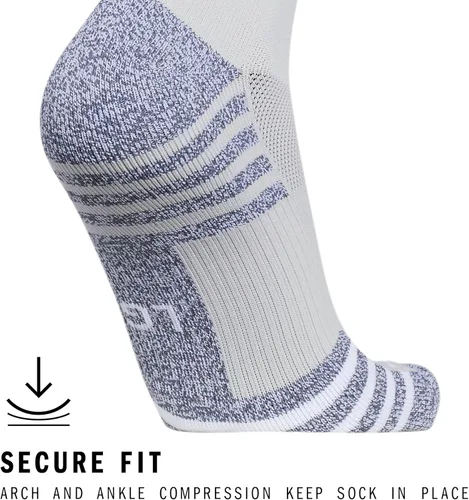 Vista 4 de Adidas Unisex Team Speed Soccer Socks or Calf Sleeves (1 Pair) Over-The-Calf