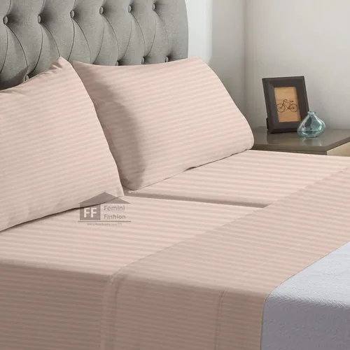 Vista 11 de Juego de sábanas para cama ajustable, tejido de satén suave, 400 hilos, 100% algodón egipcio, 5 piezas con 2 sábanas bajeras, juego de sábanas de 25