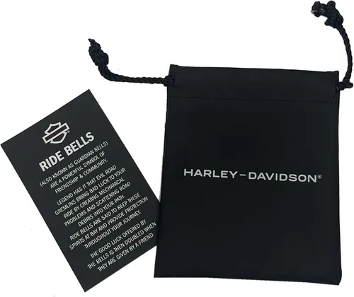 Vista 3 de Harley-Davidson Clásico Willie G Skull Flames Ride Bell HRB005