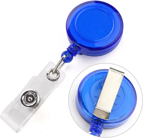 Vista 6 de GOGO 1000/Pack Ronda Venta al por mayor Carretes de cordón de soporte de insignia de enfermería - Negro sólido