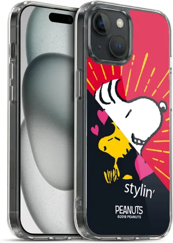 Vista 377 de Head Case Designs Officially Licensed Peanuts Charlie & Woodstock Nap Halfs and Laughs Gel Case [Military Grade Protection] Compatible with Apple
