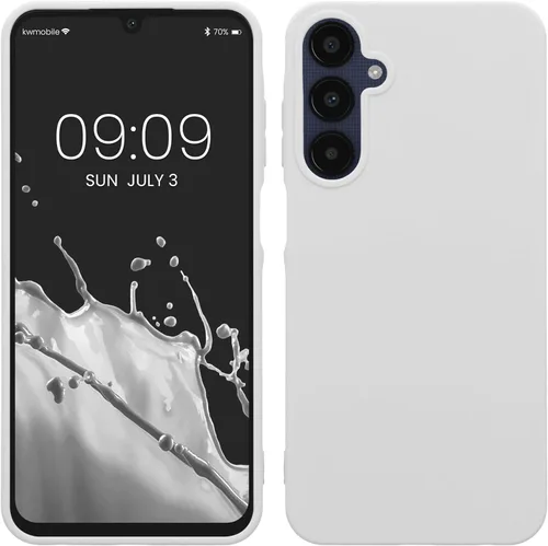 Vista 176 de kwmobile Funda compatible con Samsung Galaxy A12 - Funda protectora de silicona TPU suave y delgada - Verde oscuro mate