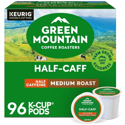 Vista 9 de Green Mountain Coffee Roasters, Café Half-Caff de Tueste Medio, 3.3 Onzas