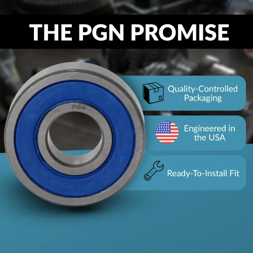 Vista 5 de PGN - 99502H Husillo cortacésped Go Kart Rodamiento de bolas selladas - 5/8" x1-3/8 x.433 (4 unidades)