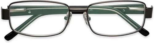 Vista 5 de Foster Grant mens Wes Multifocus Reading Glasses Rectangular Reading Glasses