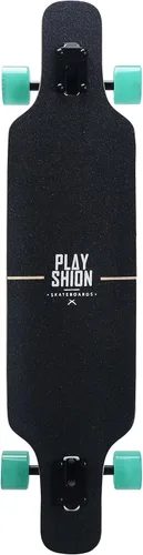 Vista 2 de Playshion Drop Through Freestyle - Patineta de tablero largo