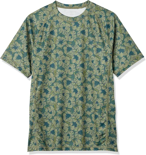 Vista 6 de Tienda Essentials Camiseta de natación de manga corta y secado rápido UPF 50 para hombre