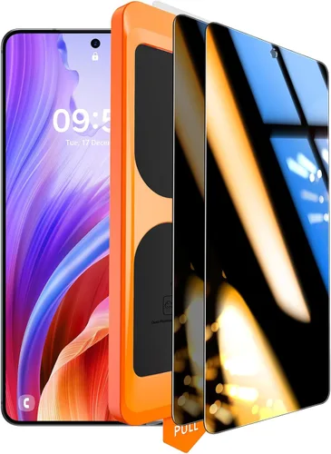 Vista 8 de TOCOL Protector de pantalla de privacidad para Pixel 9 Pro XL 6.8 9H dureza grado militar inastillable HD vidrio templado fácil instalación 2