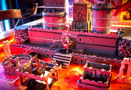 Vista 4 de Dirt Cheap Dungeons - Regent Castle Set Modular & Customizable Injection-Molded for Superior Durability TTRPG Accessories for D&D