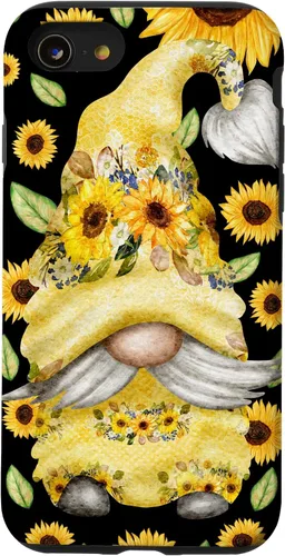 Vista 23 de Sunflower Gnome for Summer Garden Mom Cute Floral Pattern Case for iPhone 17