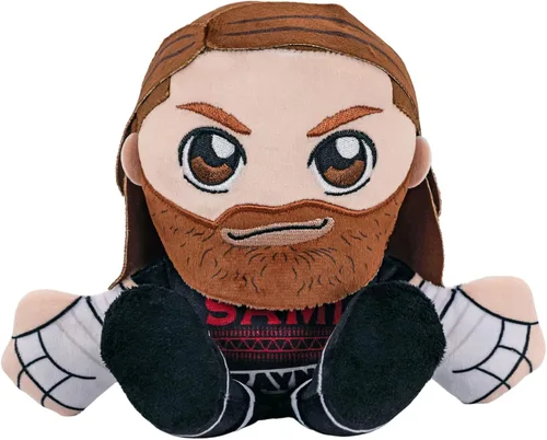 Vista 16 de Bleacher Creatures WWE Alexa Bliss 8 pulgadas Kuricha Sentado Felpa - Juguete suave inspirado en Chibi