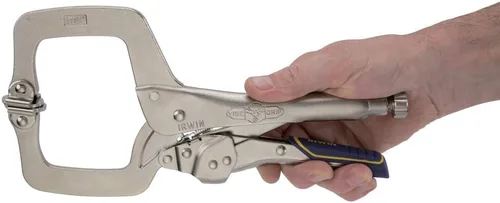Vista 7 de IRWIN VISE-GRIP - Alicates de soldadura, liberación rápida, abrazadera en C con almohadillas giratorias, 11 pulgadas (IRHT82586)