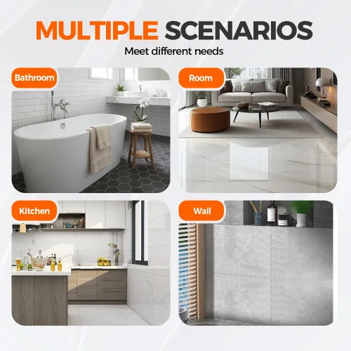 Vista 9 de Pluma de lechada de baldosas de cerámica, bolígrafo de pintura de lechada de cerámica impermeable para pisos, restauración de líneas de lechada