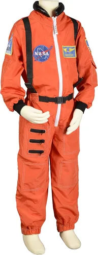 Vista 3 de Kid s naranja Junior para disfraz de astronauta