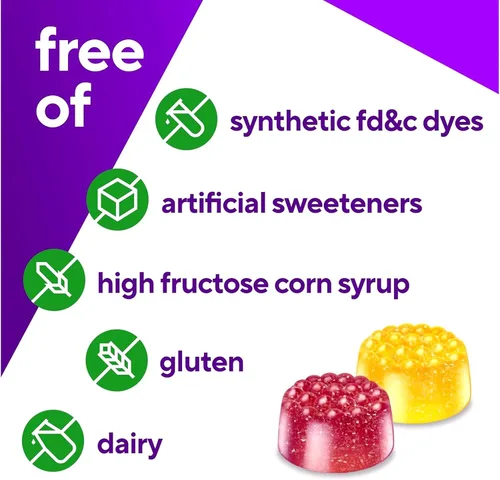 Vista 9 de Vitafusion Omega 3 Gummy Size 120ct Vitafusion Omega 3 Epa & Dha Gummy Vitaminas Asst Flavors 120ct, paquete de 3