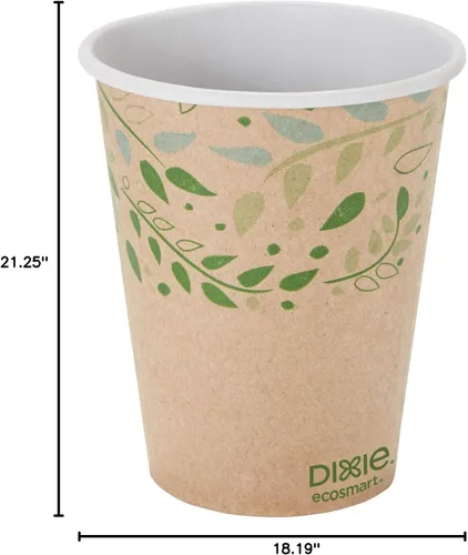 Vista 10 de Dixie PerfecTouch 12 oz. Vaso para café de papel aislante por GP PRO