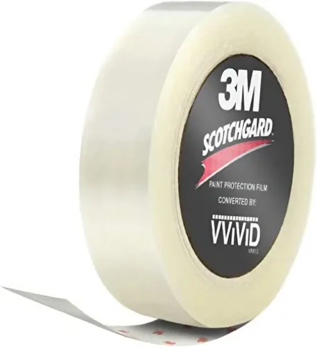 Vista 2 de VViViD rollo de cinta adhesiva 3M para sellado de bordes del capó y maletero, protección de superficie (2 pulgadas x 20 pies)