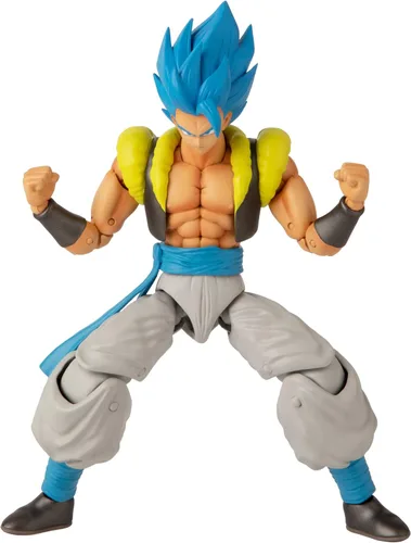Vista 10 de Dragon Ball Super Dragon Stars Super Saiyan Blue Gogeta - Figura de acción de 6.5 pulgadas
