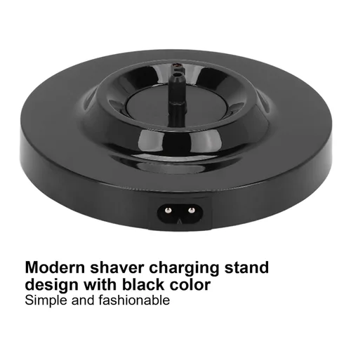 Vista 5 de KIMISS - Soporte para afeitadora 7000, soporte de carga para afeitadora eléctrica, de forma redonda, base de carga eléctrica para hombre, soporte