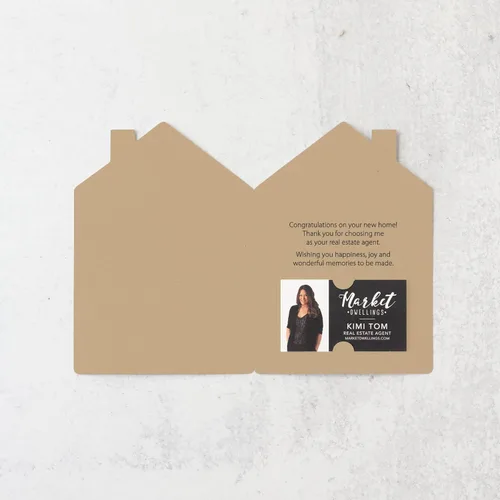 Vista 2 de Set of "Happy Closing Day" Greeting Cards Envelopes Included 4-GC002