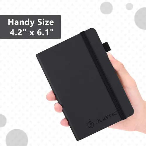 Vista 6 de JUBTIC Libro de contraseñas con pestañas alfabéticas, pequeña libreta de contraseñas con bolsillo interior, registro de inicio de sesión