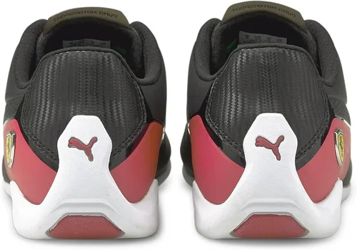 Vista 4 de PUMA Zapatillas bajas para hombre, Negro, rojo, 9
