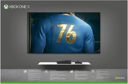 Vista 8 de Consola Xbox One X de 1 TB - Paquete Fallout 76 descontinuado renovado