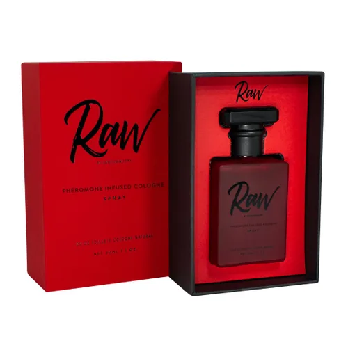 RawChemistry Colonia con Feromonas Raw para Hombres – Spray de Colonia para Hombres Infundido con Feromonas – Perfume Raw para Hombres con Feromonas