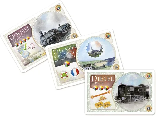 Vista 6 de Ticket To Ride Colección mapas volumen 5: juego de mesa Reino Unido