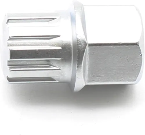 Vista 14 de TEMO Llave de extracción de tornillo de tuerca de bloqueo de rueda de 11/15Pt Socket antirrobo S3054 para vehículos BMW